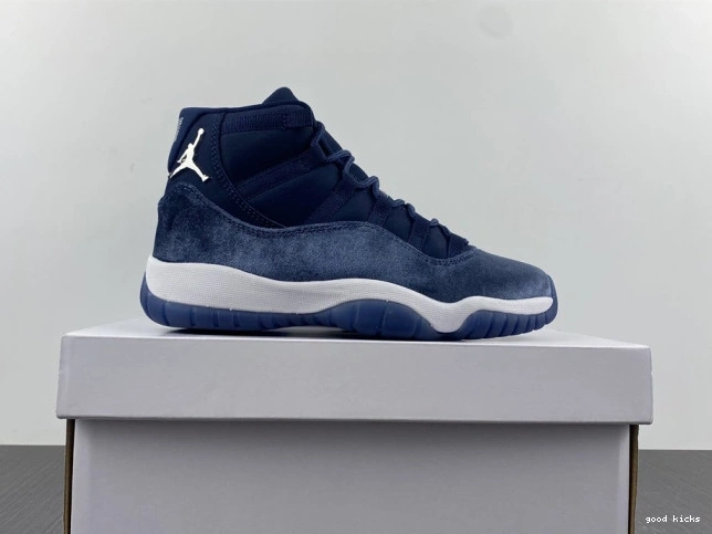 Rep Air Velvet AR0715-441 Jordan Midnight WMNS 11 Navy 0727